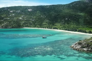 クルーズ船に乗船の８０代女性、島に取り残されて死亡　オーストラリア