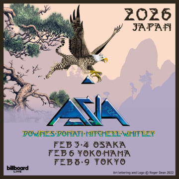 ASIA、初来日公演『ASIA IN ASIA』セットリストをビルボードライブにて再現　チケット受付開始も