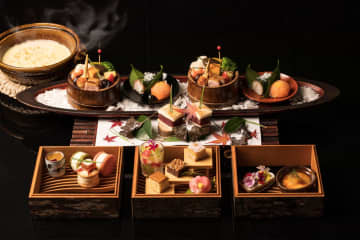 【長野県】絶景棚田で楽しむ「冬のアフタヌーンティー」！山葵・味噌・干し柿など信州食材を融合した新発想の濃厚バターサンド＆日本酒チーズフォンデュが星のや軽井沢に新登場！