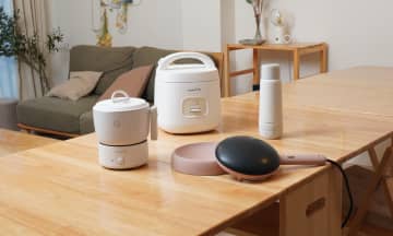 デザインも機能も進化　サンコーの新ライン「ThankPan」から“沸かせる水筒”登場