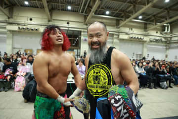 【新日本・ＳＪＴＬ】ヒロム＆外道は４敗目もジュニアタッグ王座取りに意欲「やっぱりね、ぴっぴとじゃないか？」