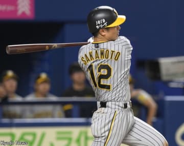 負けられない阪神、8番・坂本の適時打で先制！山本昌氏「試合の流れとして大きい」