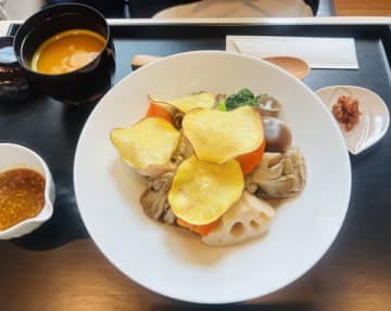 【トラヤ東京】見た目も味も最高！秋限定ランチ・栗スイーツとインド更紗展