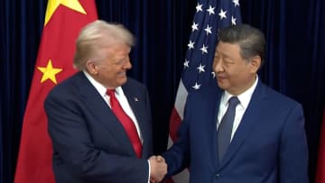 米中首脳会談　米・トランプ大統領“自画自賛”　直前に「核兵器実験の開始指示」