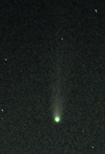 レモン彗星、茨城県内でも　観測の好機迎える
