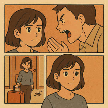 「役立たず！今すぐこの家から出て行け！」とキレる夫、私が喜んで家を出て行った理由【短編小説】