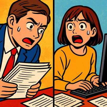 「面倒だから、これやっといて」と仕事を押し付ける先輩。数カ月後、誰も予想しなかった展開に【短編小説】