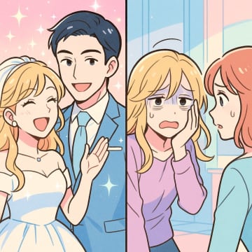 「私、男を見る目あるんです」と豪語した同僚が結婚するも、1ヶ月で離婚、実は旦那の正体は…【短編小説】