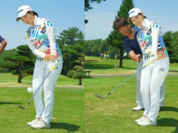 アプローチは左手首の角度が超重要！女子プロが実践するミスが出ない打ち方は…