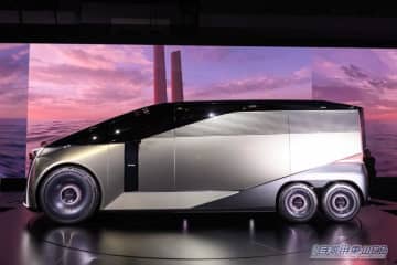 レクサスが「LS」を再定義。「Luxury Space」へ大胆に進化 【6輪ミニバンを選んだ理由とは？】