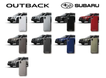 SUBARU『OUTBACK/XV』実車カラー再現スマホケース登場！iPhone/Android対応で愛車と一体感を！