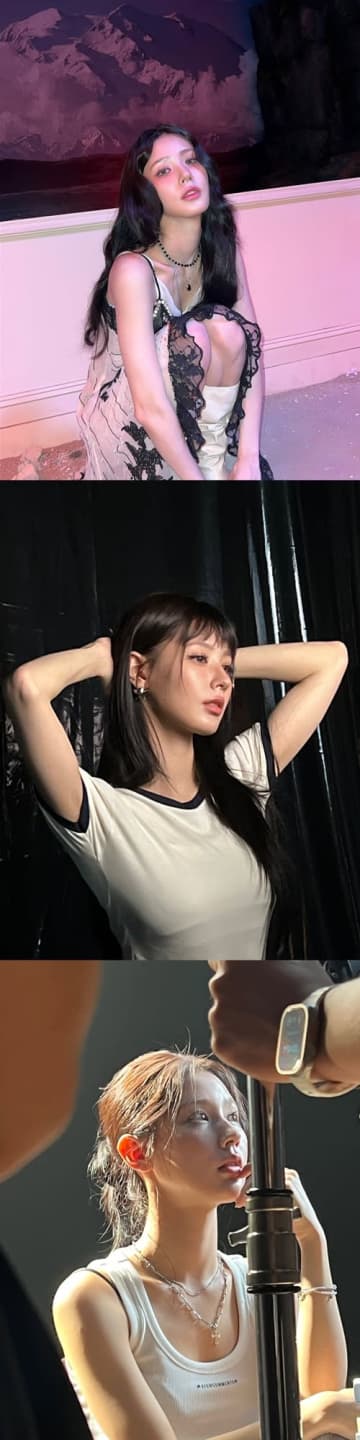 i-dle・ミヨン、“ほぼ紐衣装”の次は“ピチT”で魅了！無敵の美貌に負けない線の見せ方が話題【PHOTO】