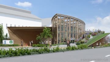 宮崎・都城に複合施設開業へ、スターバックスとコラボ、霧島酒造