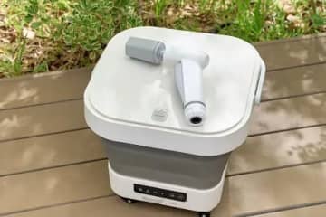 ウルトラファインバブルの高圧洗浄機　コードレスで使える