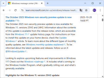 Windows 11の新要素盛り沢山、［スタート］刷新などを含む 24H2/25H2向けパッチ「KB5067036」が公開／著作権保護コンテンツの再生問題、［更新してシャットダウン］の問題も解決