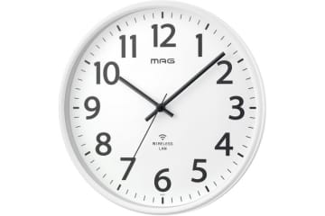 ネットで時刻合わせできるWi-Fi壁掛け時計が安い！【AmazonスマイルSALE】【本日みつけたお買い得情報】