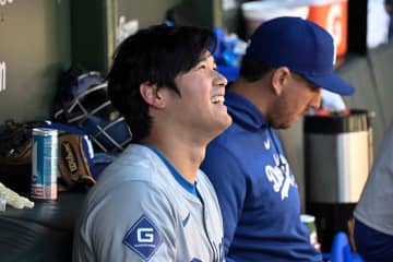 【MLB】大谷翔平、崖っぷち第6戦へ向けて敵地で豪快フリー打撃　記者から驚きの声「すごい……」