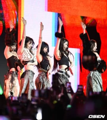 【PHOTO】LE SSERAFIM「GeForce Gamer Festival」で祝賀公演を披露