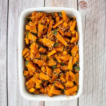 【かぼちゃ1玉余裕でいける！】「甘辛でご飯が進む〜！」作り置きにもぴったりな簡単副菜レシピ