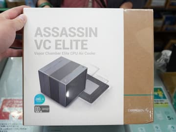 DeepCoolのフラグシップCPUクーラー「ASSASSIN VC ELITE」に新色、黒×金色デザイン採用