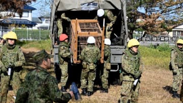 【クマ対策】自衛隊が“箱わな”運搬の支援実施へ…すでに訓練開始し「最大限協力」農水相は「捕る」「守る」「寄せ付けない」の3本柱