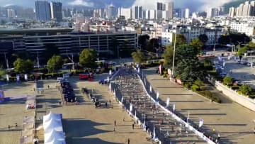 中国アウトドアスポーツ産業大会に合わせ4競技実施　雲南省大理ペー族自治州