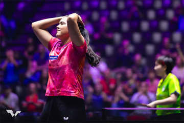 A.ディアス「この勝利が今後の自信になる」元世界1位の朱雨玲を破る大金星【卓球 WTTモンペリエ】