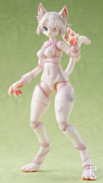 青島文化教材社「けもプラ」からネコ科「カオマニー」とイヌ科「ニホンオオカミ」を超密着の撮り下ろしでレポート