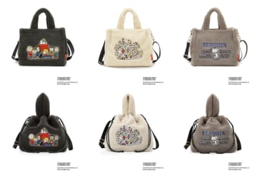 PEANUTS“スヌーピー”のかわいいもこもこボアトートが発売