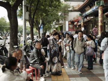 中国の景況感、49.0に悪化　10月、縮小は7カ月連続