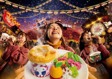 【USJ初開催】クリスマス･フード･フェスティバル！11/4～ 1/4まで、豪華グリルに映えケーキなど冬季限定イベントで初のフードフェス