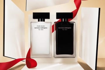 ナルシソ ロドリゲス25年クリスマスコフレ、”まるで石鹸”ムスク香る香水＆ボディローション