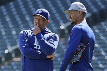 ロバーツ監督 打率1割台のベッツを擁護「プレッシャーを感じすぎている。オフの日を使って気持ちをリセットしてほしい」