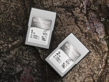SUNEAST初のCFexpress 4.0カードが発表。VPG400対応のType B/A　2026年に発売