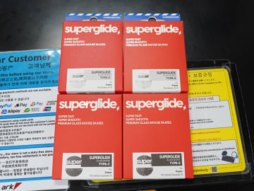 Pulsarの強化ガラス製マウスソール「Superglide」に新モデル、「JV-X」「Susanto-X」向け