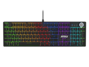 MSI、5,580円のゲーミングキーボード。キースイッチも交換可能