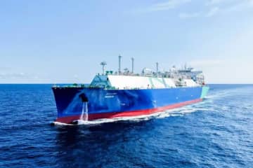 中国の独自開発による第5世代LNG大型タンカー2隻納入