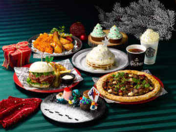 ハリー・ポッター スタジオツアーにクリスマス限定メニュー　アフタヌーンティー＆ダイアゴン横丁デザートも