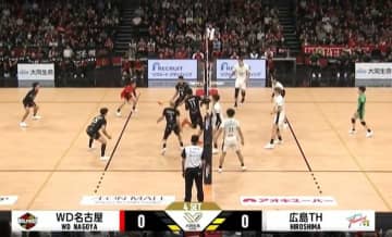 男子バレー、まるでネイマール！？ 神技ヒール“トラップ” 得点に繋げた超絶美技に会場騒然