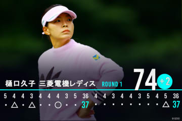 出遅れの渋野日向子はサポートチームに感謝「めげずにやりたい」