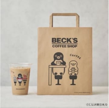 コースター・ショッパーが「Suicaのペンギン」デザインに！ベックスコーヒー、30周年記念の最終企画