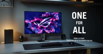 4K WOLEDゲーミングモニター「ROG Strix OLED XG32U」シリーズが発売！映像への集中を妨げない有機ELパネルを採用