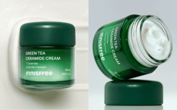 INNISFREE、この冬限定の「グリーンティー セラミド バリア クリーム セット」を数量限定発売