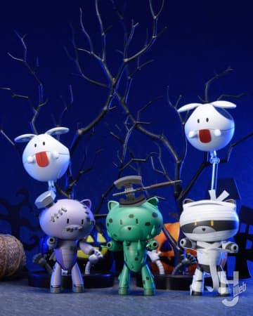ゾンビのプチッガイやゴースト風のハロがハロウィンに現る!?可愛いくてちょっぴりコワいお化けが大集合【のんびり模型生活ノススメ】