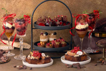 チョコレート尽くしのアフタヌーンティーが銀座で、”とろり”とチョコクリーム溢れるフレンチトースト