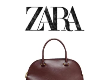 【ZARAのボルドー】がセンス別格！ 持つだけで即こなれる「レザー調バッグ」