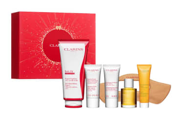 クラランス2025年クリスマスコフレ第3弾、“現品”ボディ美容液入りボディケアキット