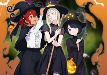 「ガンダム」のハロウィン記念イラストが大反響！シイコやスレッタたち“3人の魔女”が、文字通り「魔女の仮装姿」で描き下ろし