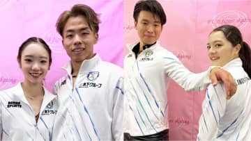 五輪ペア個人2枠獲得の立役者、長岡柚奈・森口澄士組が3連覇！新結成の籠谷歩未・本田ルーカス剛史組はデビュー戦2位【東日本選手権・ペア】