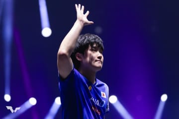 張本智和 地元の星・ルブラン兄弟の兄に最終ゲーム10-6からの逆転負け。16強で終戦【卓球 WTTモンペリエ】